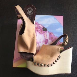 JEFFREY CAMPBELL Calf Wedges